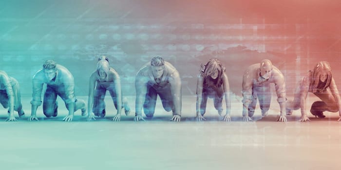 Business Competition with a Winning Leader Skill