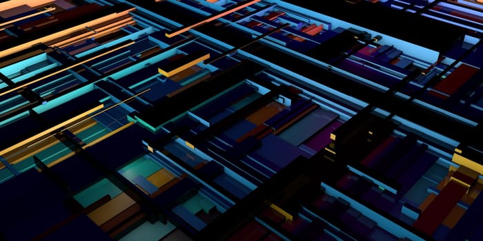 Science Technology Futuristic Connectivity in Electronics Abstract