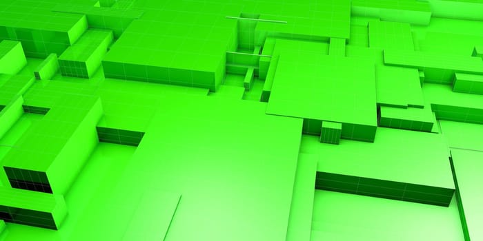 Futuristic Squares Pattern Abstract Background Concept Artwork