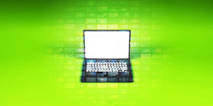 New Website Copyspace as a Featured Concept