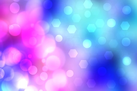 Geometric polygon background. Abstract gradient blue pink background texture with geometric pentagon or an abstract fantasy surface background. Modern futuristic technology texture useful for business and science presentation backdrop.