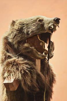 Suit of Roman Legionary with Bear pelt