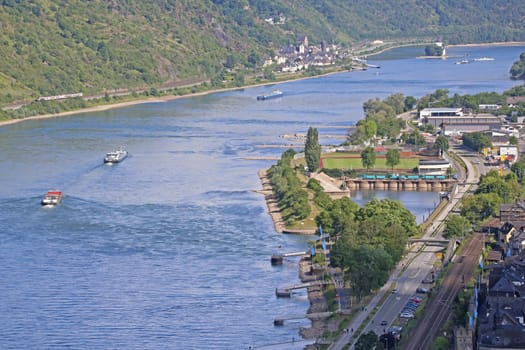 On the Middle Rhine near Oberwesel