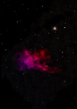 Small part of an infinite star field of space in the Universe. "Elements of this image furnished by NASA""."