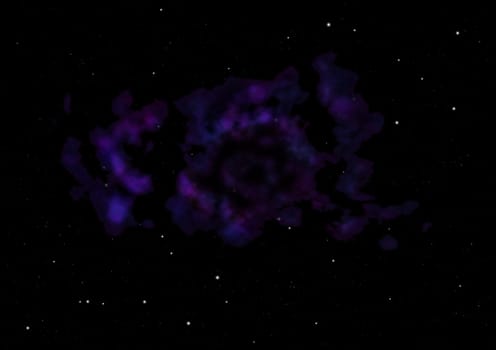 Small part of an infinite star field of space in the Universe. "Elements of this image furnished by NASA""."