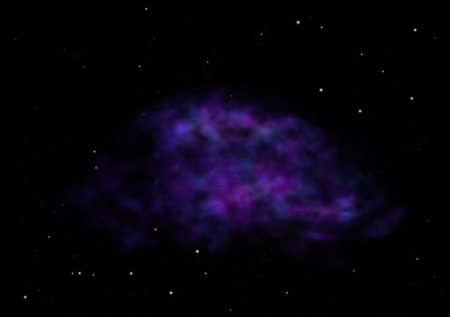 Star field in space a nebulae and a gas congestion. "Elements of this image furnished by NASA""."