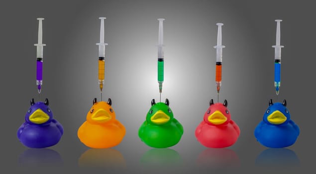 Brainwashed  -- how rubber duckies get their color