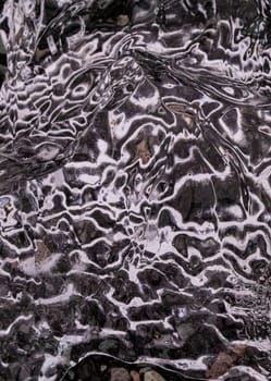 Background texture of an ice cave in Iceland