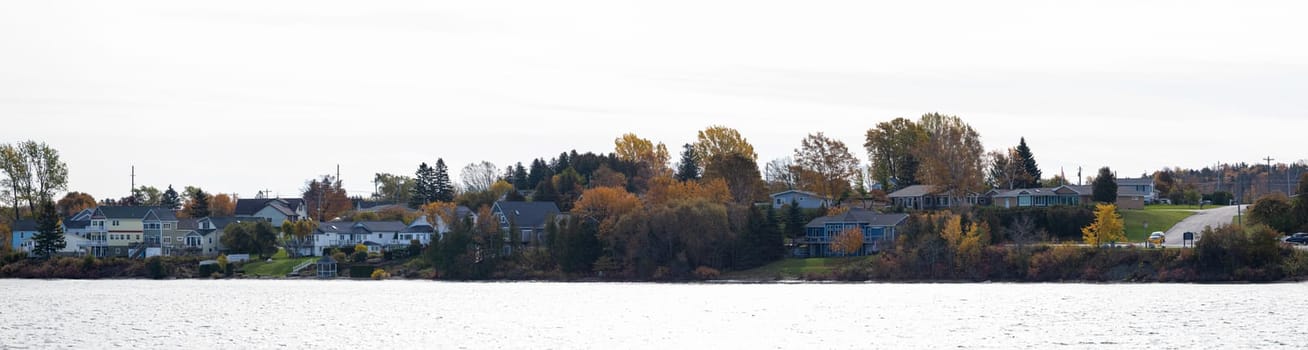 St. Ignace, Michigan, USA, during Autumn