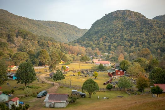 San Jose, small mountain town in the state of Tamulipas, Mexico, known for ecotourism at El Cielo Biosphere.
