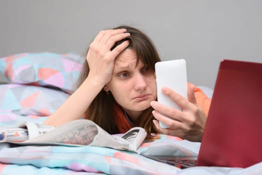 The girl was rudely denied employment by phone