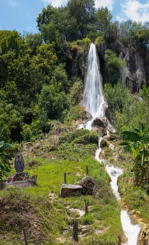 The Waterfall known as El Chorrito, in the Mexican state of Tamaulipas