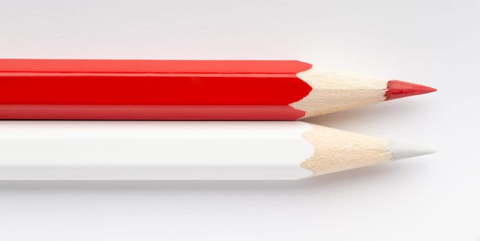 The State flags made of colorful wooden pencils Monaco Indonesia
