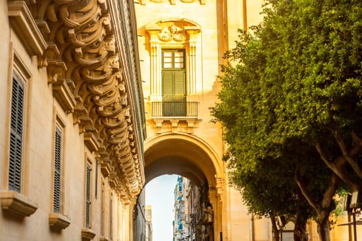 Malta, city of Valletta in Island Malta.