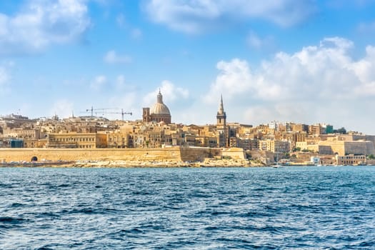 Cityscapes of Valletta - the capital city of Malta.