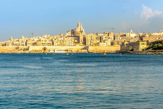 Cityscapes of Valletta - the capital city of Malta.