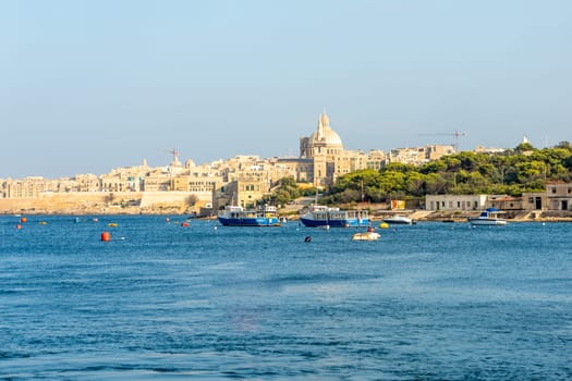 Cityscapes of Valletta - the capital city of Malta.