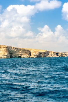 Blue lagoon at Comino island - Malta