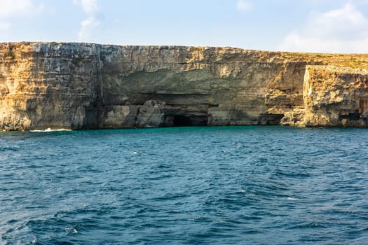 Blue lagoon at Comino island - Malta