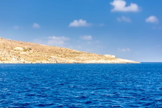 Blue lagoon at Comino island - Malta
