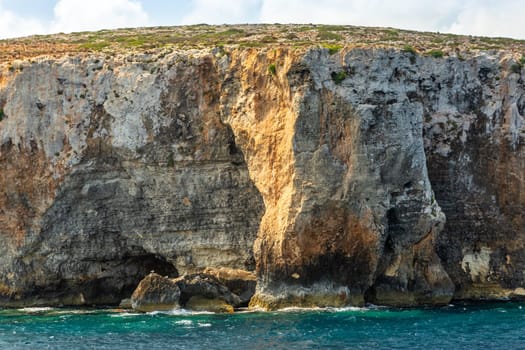 Blue lagoon at Comino island - Malta