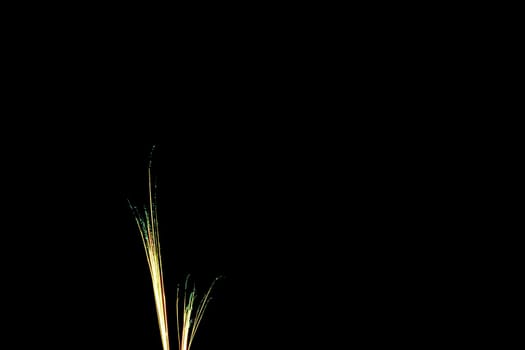 Fireworks display night in London, UK