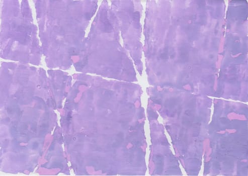 Water color painting in purple with stripes