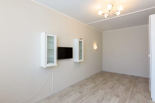 Fragment of a room with furniture for rent