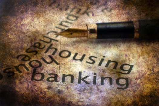 Housing and banking concept