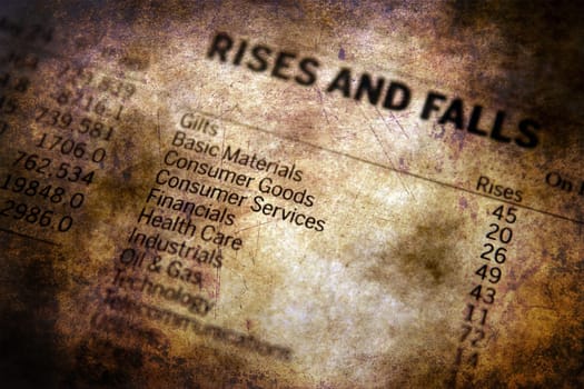 RIces and folls on stock market