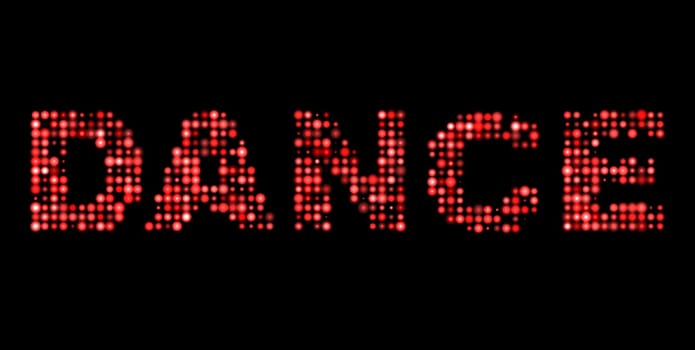 Dance led text