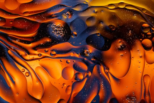 water and oil background with lots of bright colors