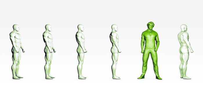 Standing Out Corporate Professional as a Business Concept