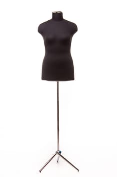 Female mannequin for clothes on a white background