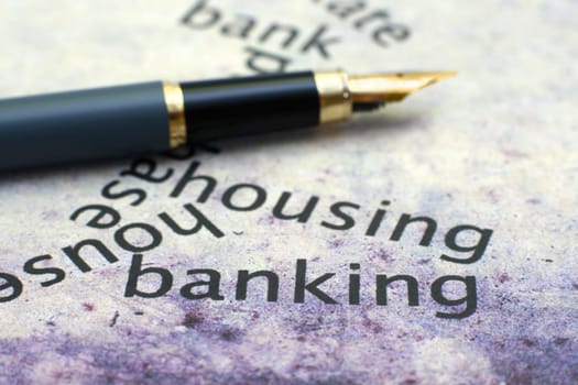 Housing and banking concept