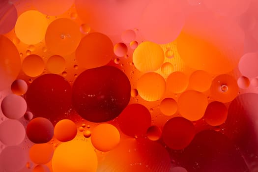 An Abstract background as a result of a mixture of water and oil