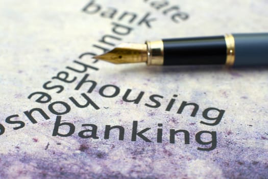 Housing and banking concept