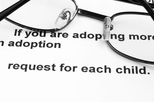 Adoption agreement