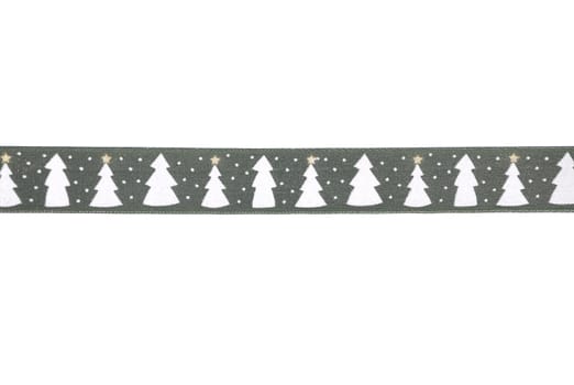 Background with ribbon on white background