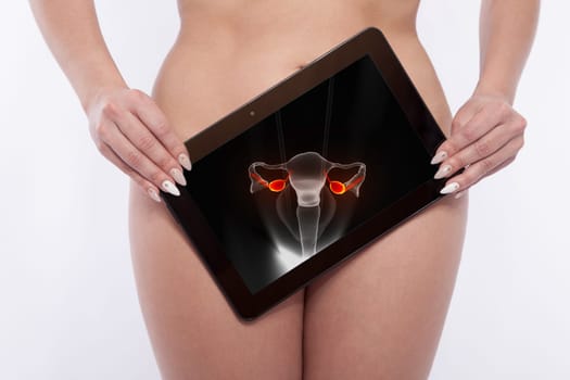 Screening of the reproductiv organs of a woman