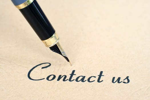 Contact us