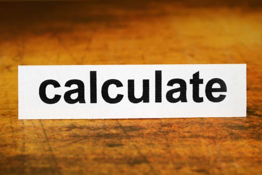 Calculate