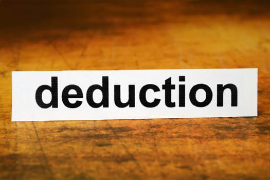 Deduction