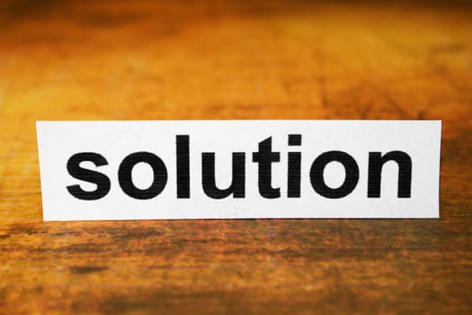 Solution