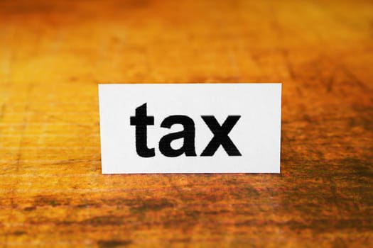Tax concept