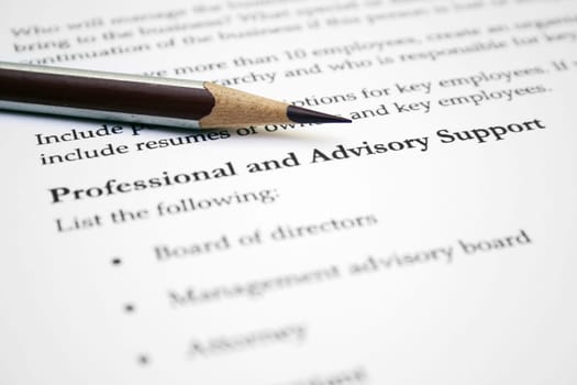 Professional support