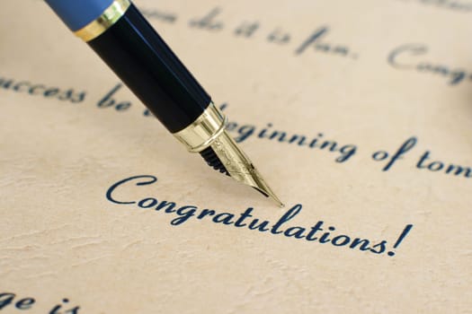 Congratulation