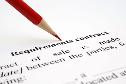 Sale contract
