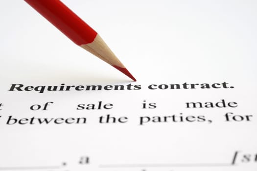 Sale contract