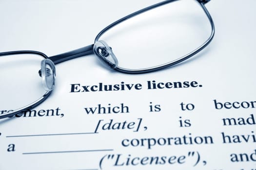 Exclusive license